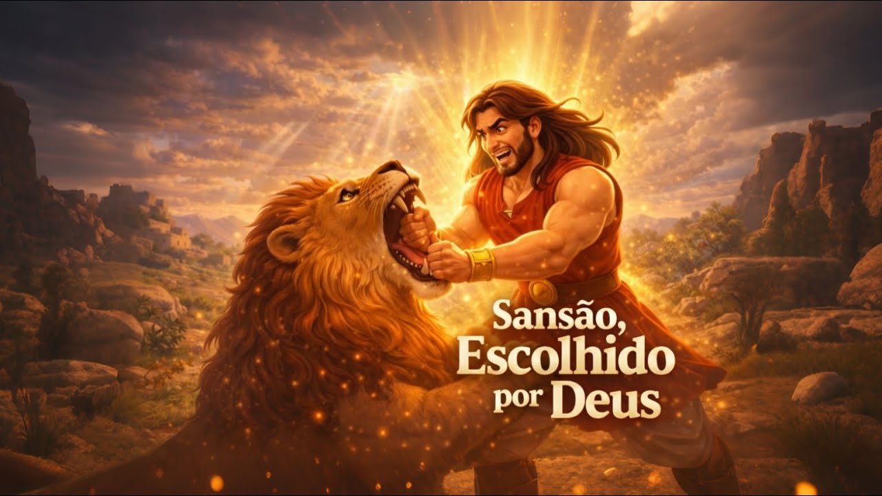 Sansão: Escolhido por Deus | Música Infantil Cristã | Cantando com Jesus