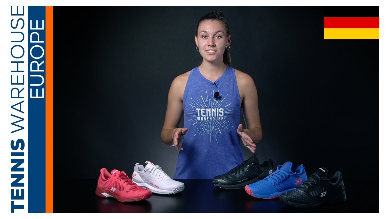 Die verschiedenen Yonex Tennisschuhe vorgestellt von Tennis Warehouse Europe 🎾