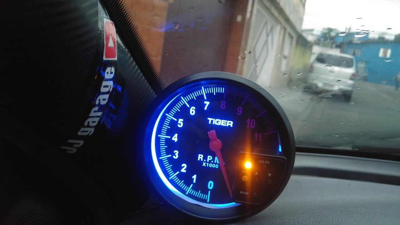 Instalação Conta Giros Tiger Palio G1