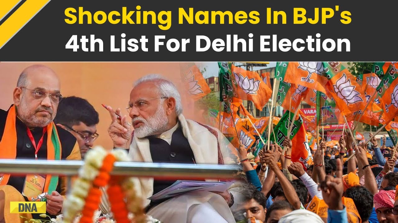 Delhi Election: BJP Announces 9 Candidates In 4th List, Fields This Candidate From Greater Kailash