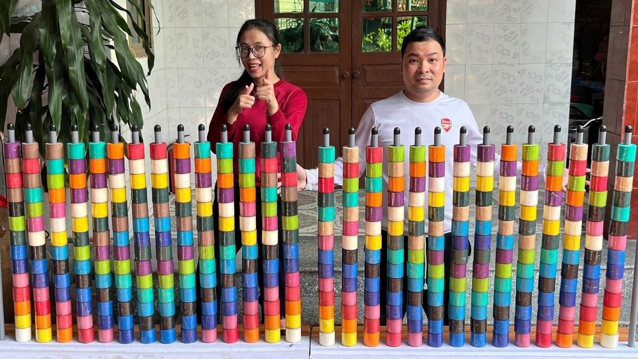 Very quick solved color ball sorting very smart