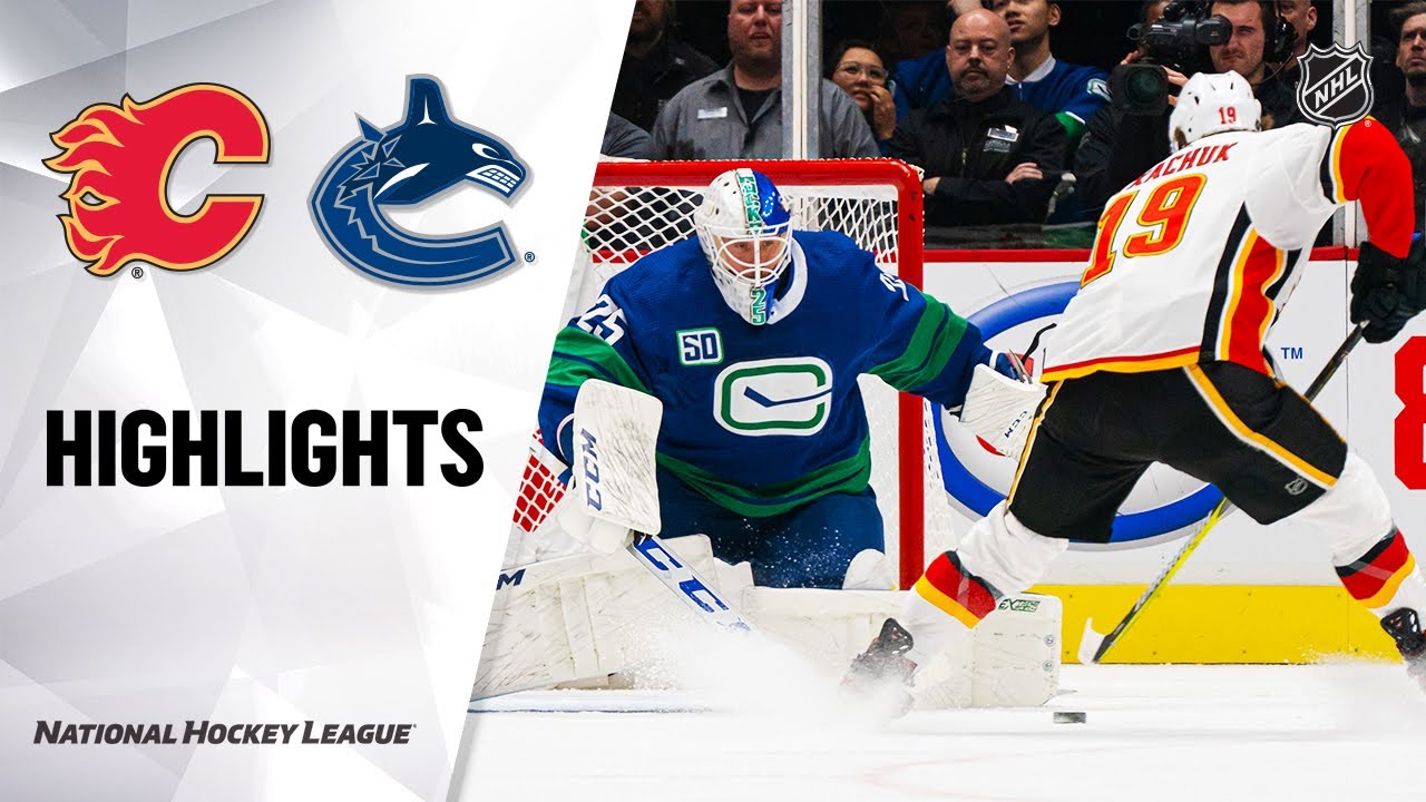 NHL Highlights | Flames @ Canucks 02/08/20