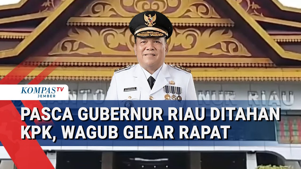 Sehari Setelah Gubernur Riau Ditahan KPK, Wakil Gubernur Langsung Pimpin Rapat Evaluasi APBD 2025