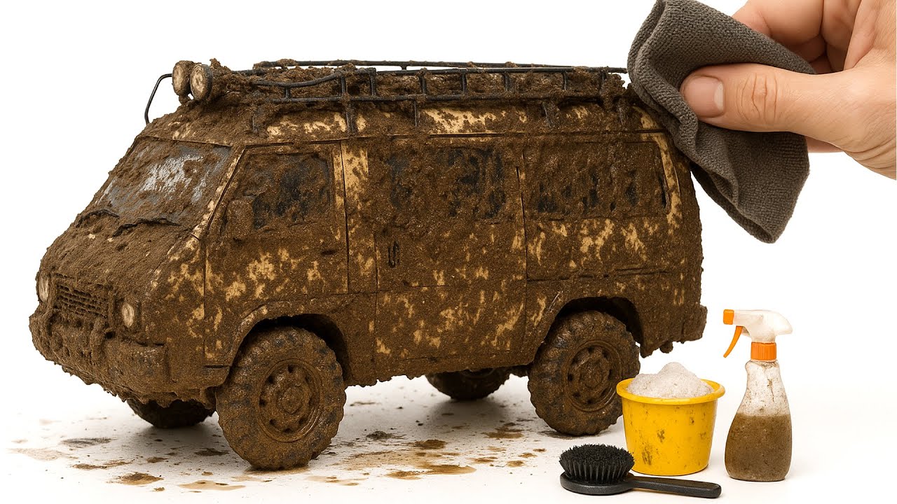 Super Realistic Cleaning of a 