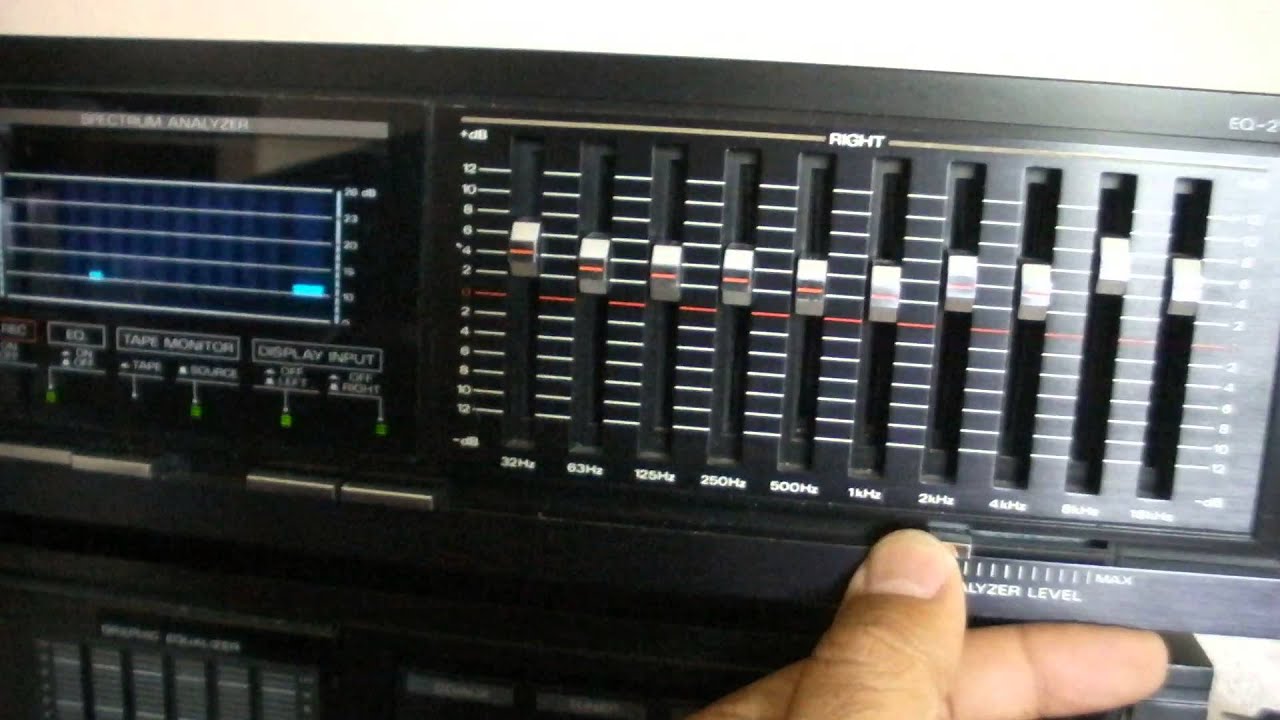 Fisher EQ-276, 10 Bands Graphic Equalizer