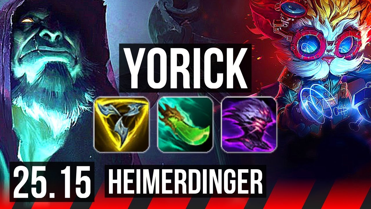 YORICK vs HEIMERDINGER (TOP) | 6/3/12 | KR Master | 25.15