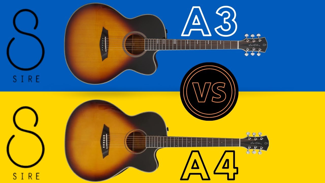 The Amazing Sire Guitars REVIEWED!!! Sire A3 vs Sire A4 | Know the difference!