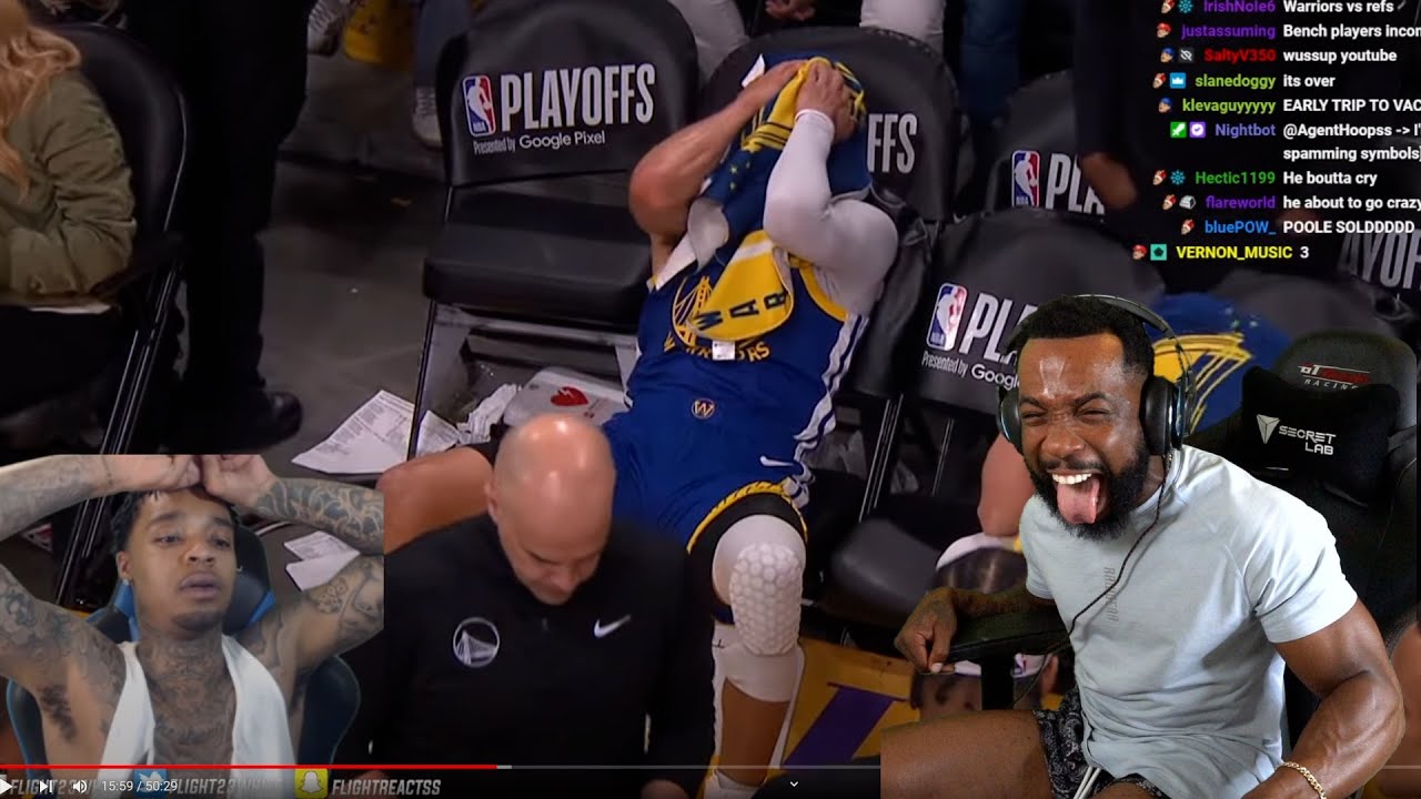 Flight CRIES LOL!  Reacting To #6 WARRIORS at #7 LAKERS | FULL GAME 6 HIGHLIGHTS | May 12, 2023!