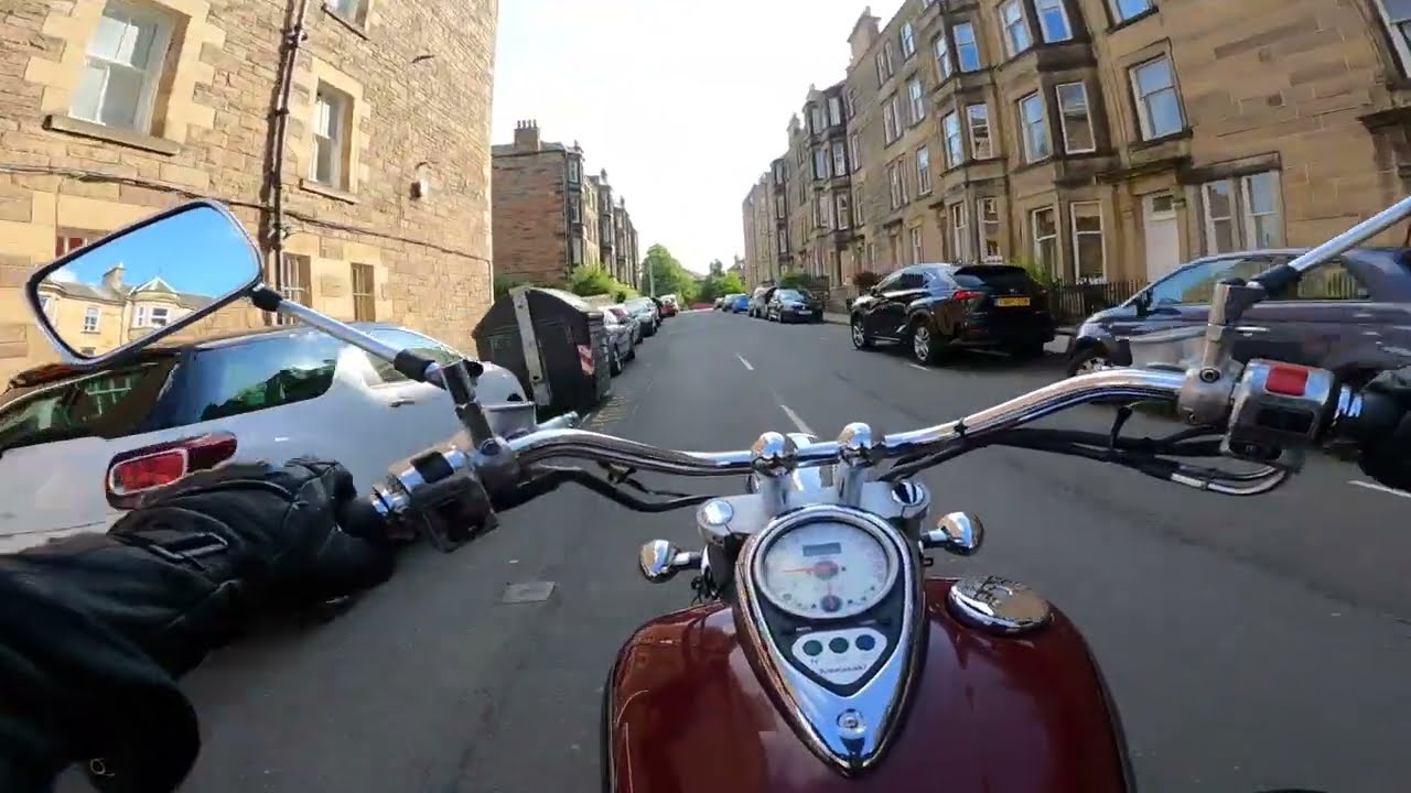Last ride on the Kawasaki VN1500 drifter