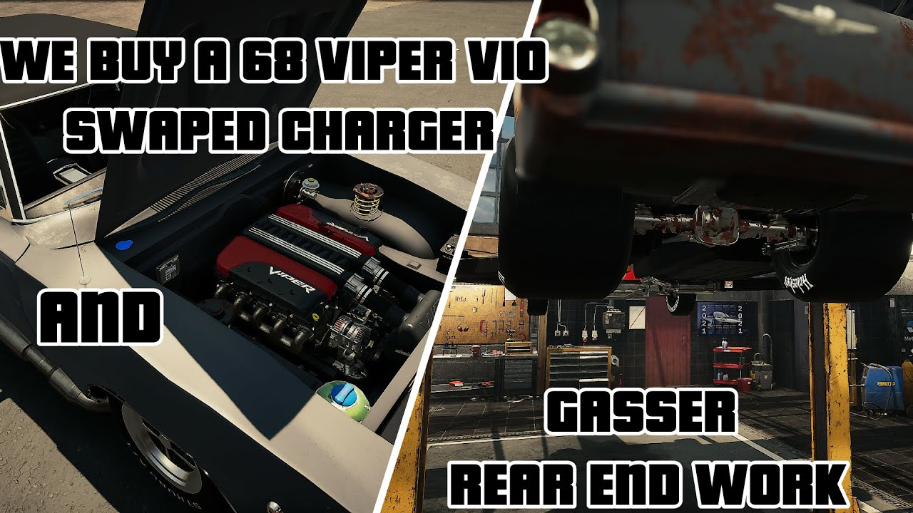 Clapped Out Cars with Cleatus - E2- V10 Swapped 68 Charger & Gasser Suspension Upgrades