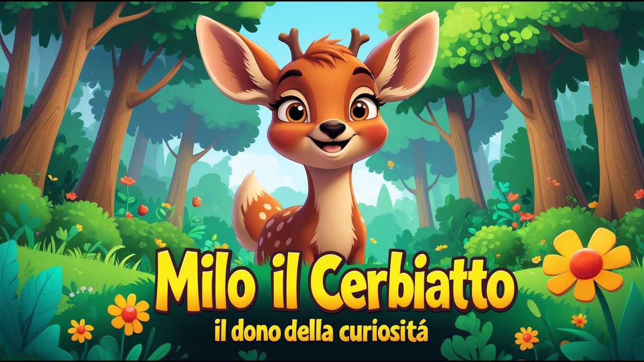 Milo il cerbiatto - Il dono della curiosit&agrave; | Canzone animata per bambini