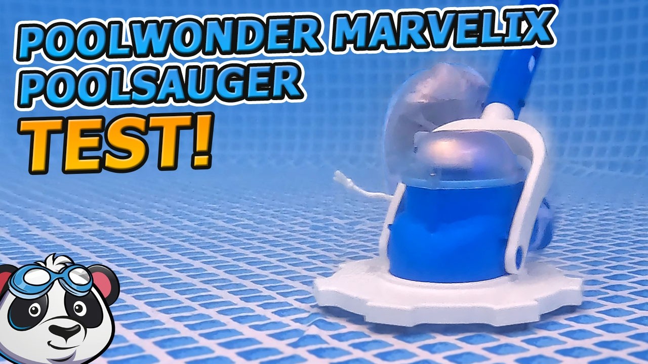 Poolwonder Marvelix Poolsauger im Test: Wir Euer Pool damit schnell sauber?
