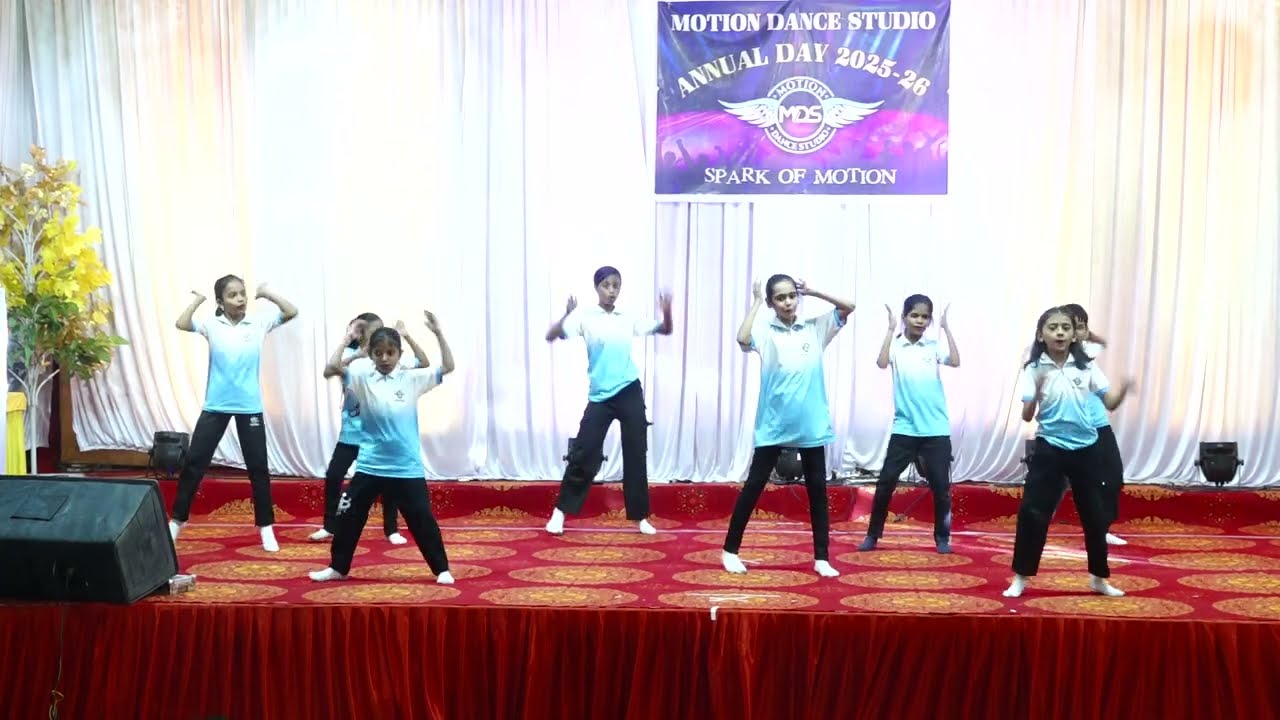 CHAMAK CHALLO HIP HOP MIX | SECOND ANNUAL DAY 2025-26 | MOTION DANCE STUDIO 