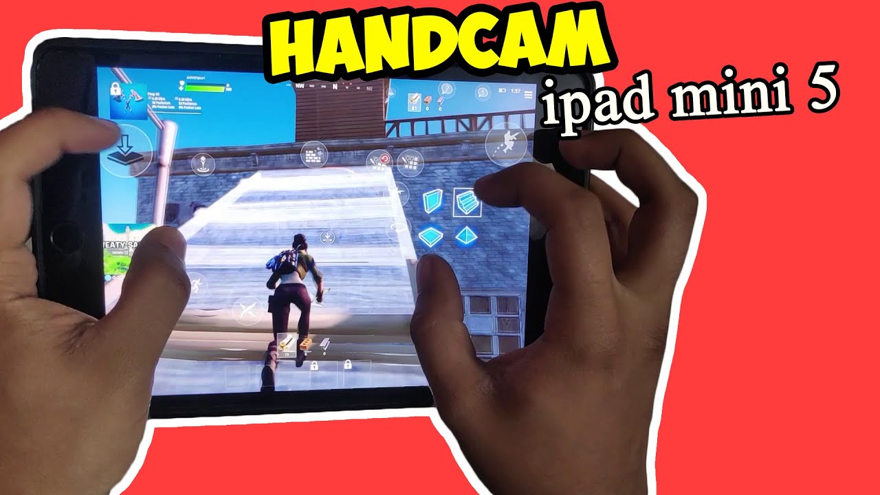 fortnite mobile ipad mini 5 handcam | 5 fingers | India