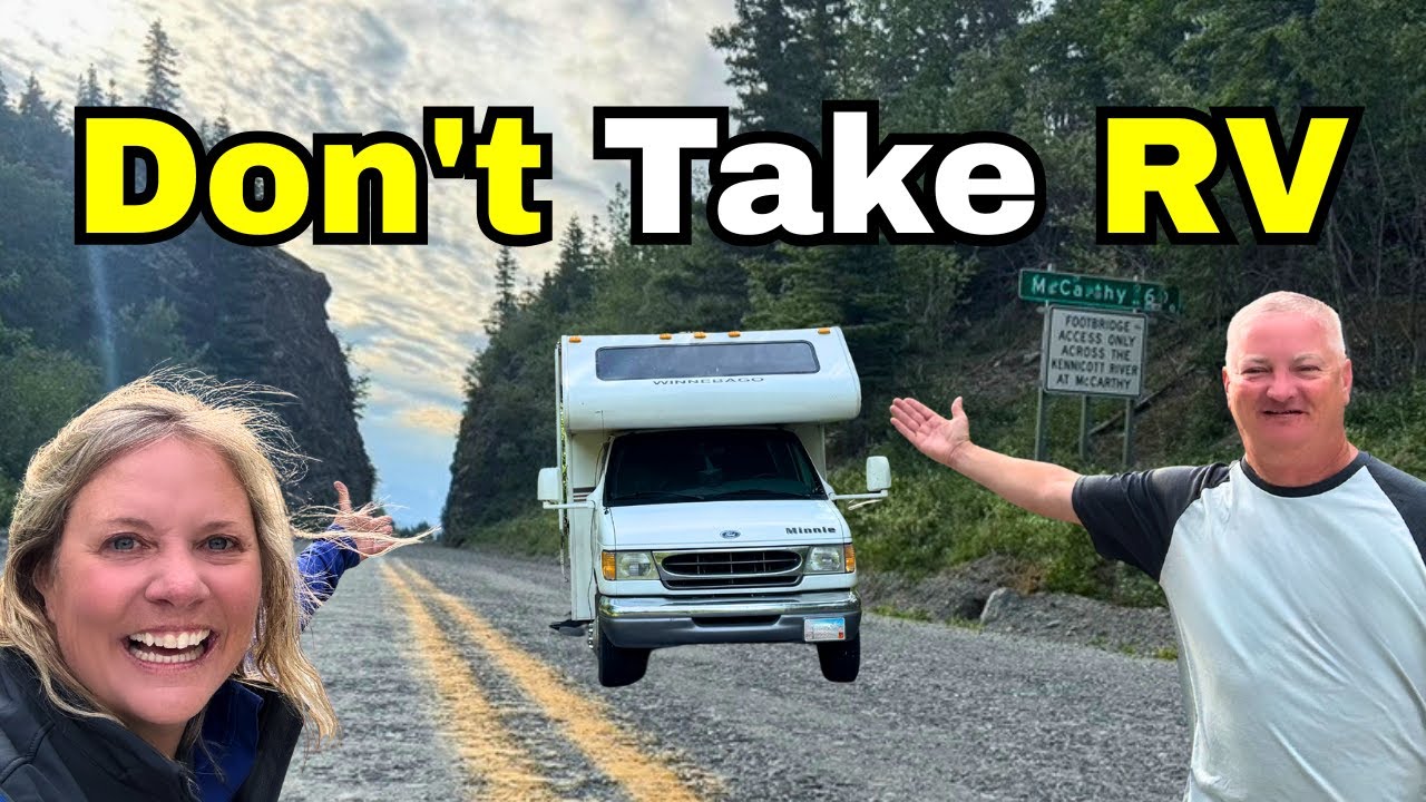 McCarthy Alaska — Дорога Маккарти — худшая дорога на Аляске? RV Alaska