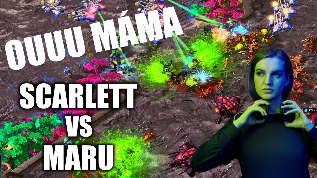 SCARLETT CONTRA EL MEJOR JUGADOR DEL MUNDO - Scarlett vs Maru - WardiTv Korean Royale - Starcraft 2