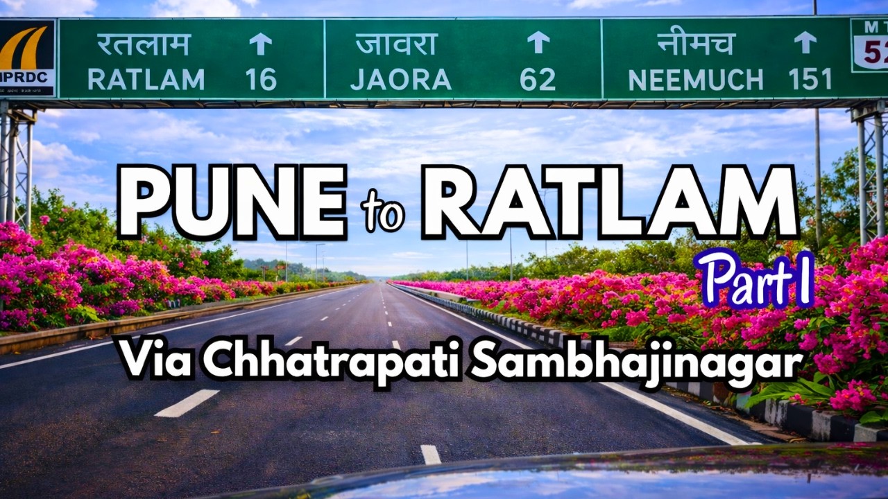 Ep.1|| Pune to Haridwar by Road || 15 Hours Drive to Ratlam via Chhatrapati Sambhajinagar
