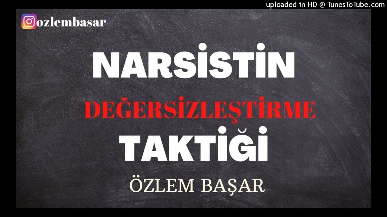 NARSİSTİN HİÇBİR YERDE AÇIKLANMAMIŞ YIKICI TAKTİĞİ!!