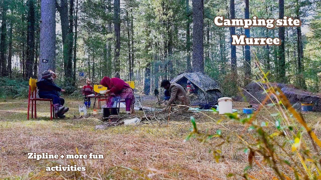 Camping at Murree Campsite #campingmurree #campsitesPakistan #campsitemurreee #familycamping