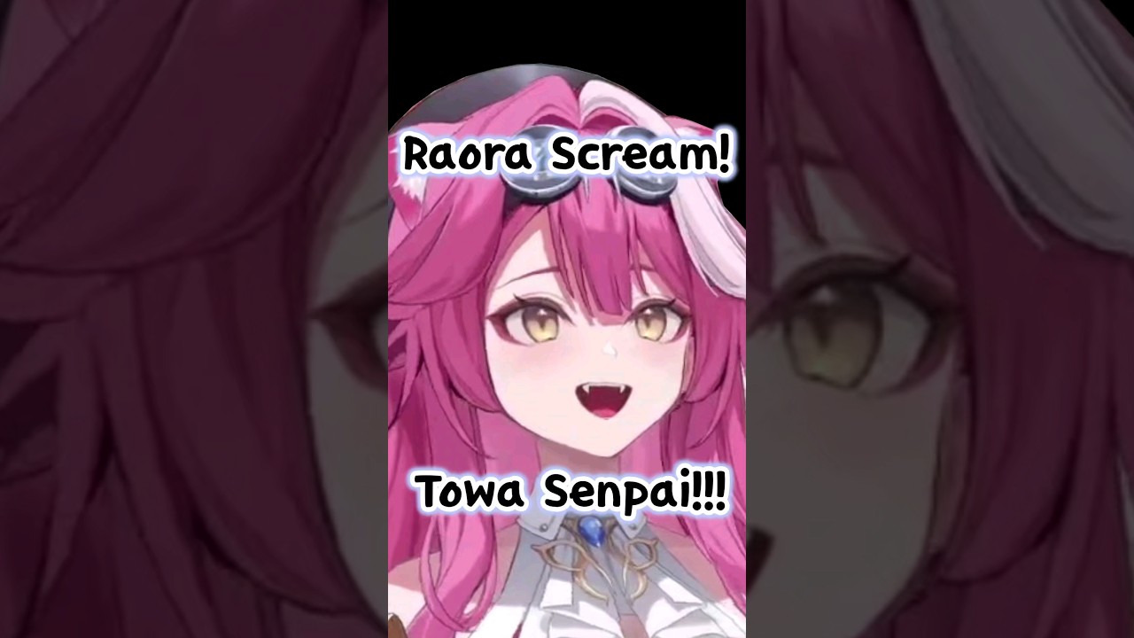 Raora's Cute Scream playing Hololive Error!! [Hololive | Raora Panthera] #vtuber #ホロライブ