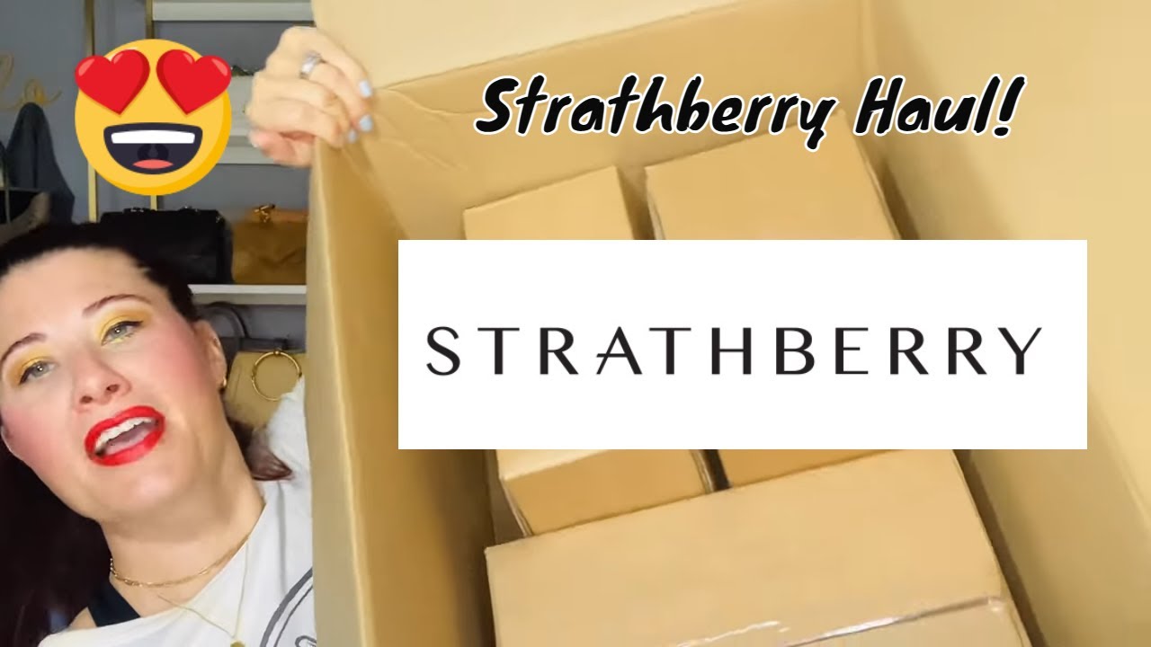 Unboxing The Must-have Strathberry Nano Midi Tote, Mini North South Bag & Lana Bucket Bag