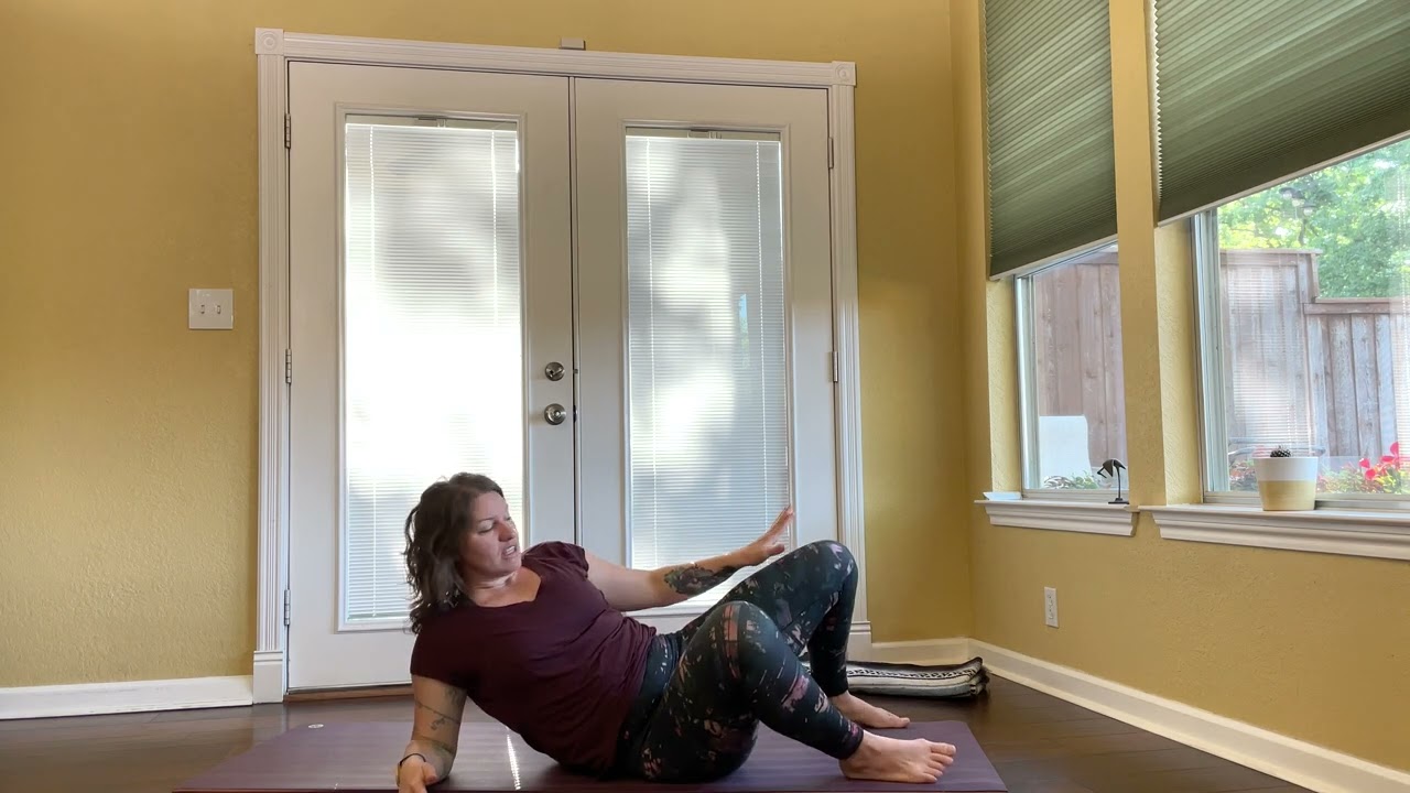 Warm up your hips, spine, abdominals
