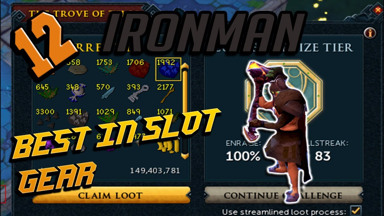83Ks Telos & Terrasaur Maul! - Ironman BIS Gear #12 Runescape 3