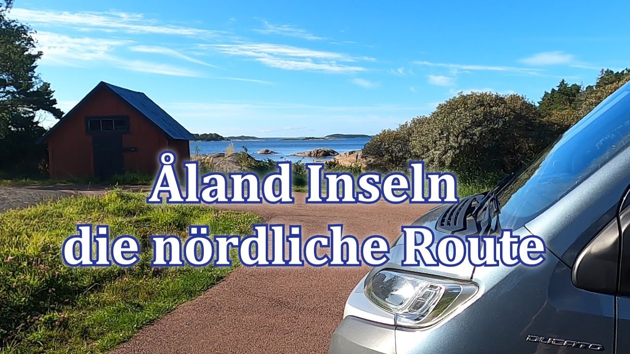 Aland Inseln - über die Nordroute von Finnland nach Schweden