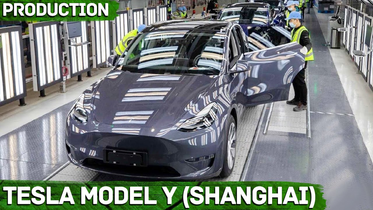 Tesla Model Y - Production (Shanghai Giga Factory)
