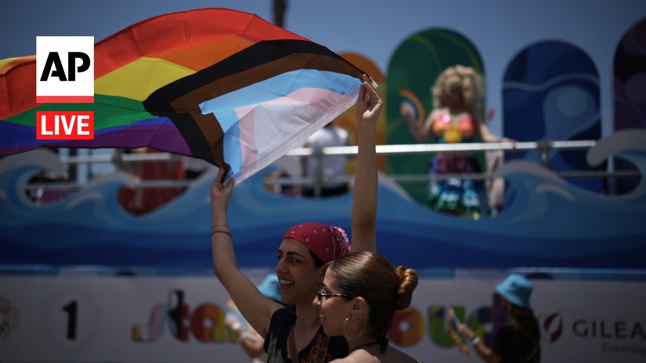 LIVE: Pride parade in Tel Aviv
