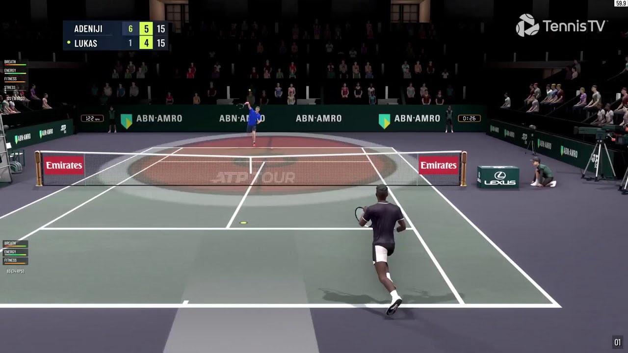 ATP Rotterdam 2027 1st RD Career Mode