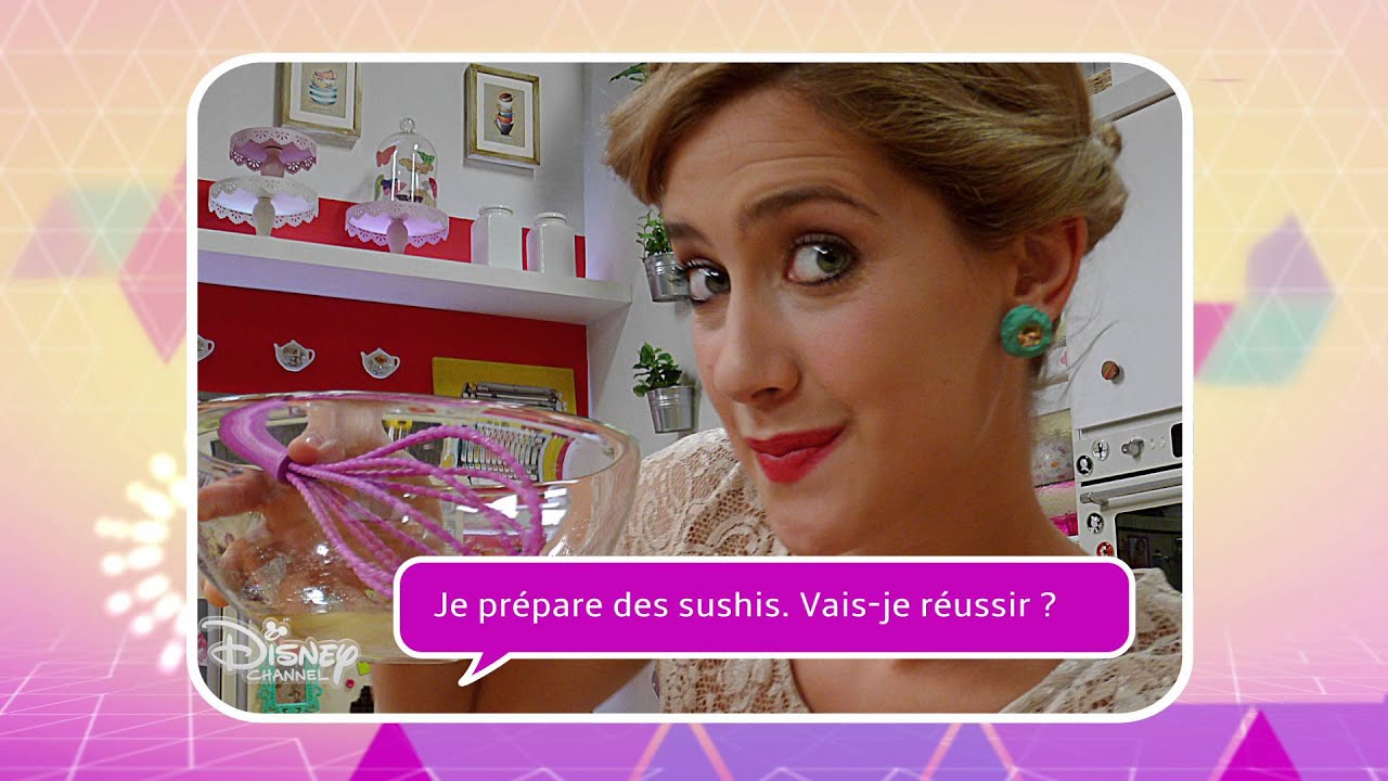 Violetta : Les Recettes d'Angie - Sushis en forme de coeur