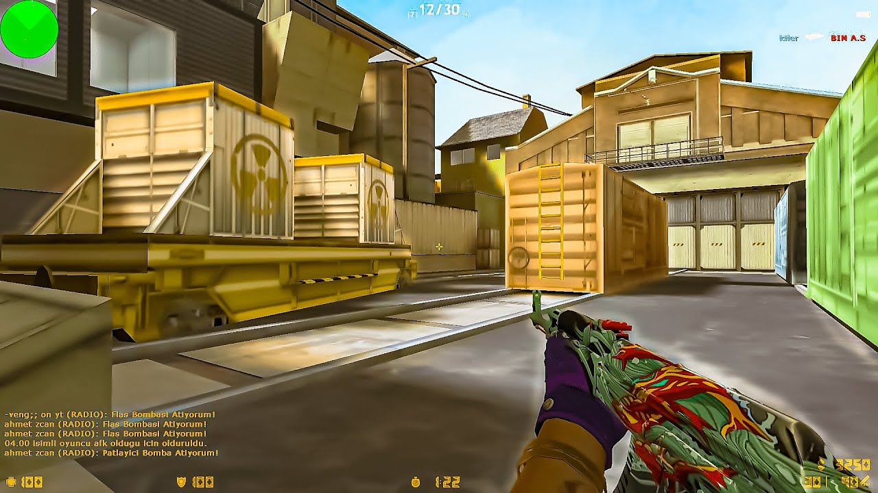 🔥CS 1.6 - CS:GO MOD ON TRAIN! Arexios GaminG CS:GO MOD! [1080P]🔥