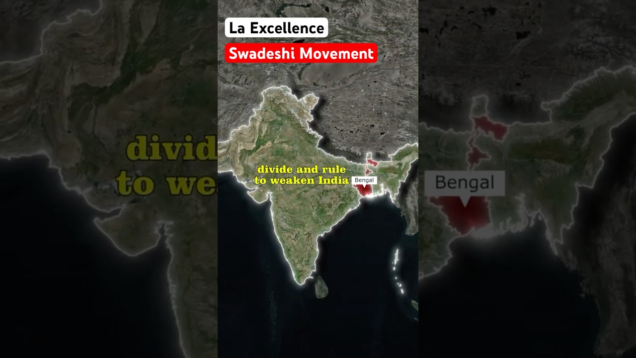 The Swadeshi movement of 1905!