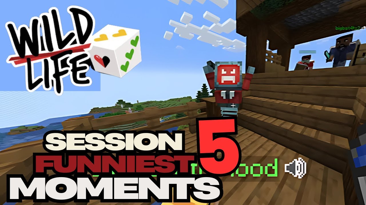 Funniest Moments of Ep  5 Wild Life SMP FEAT  Grian, LDShadowLady, MumboJumbo, GeminiTay and more