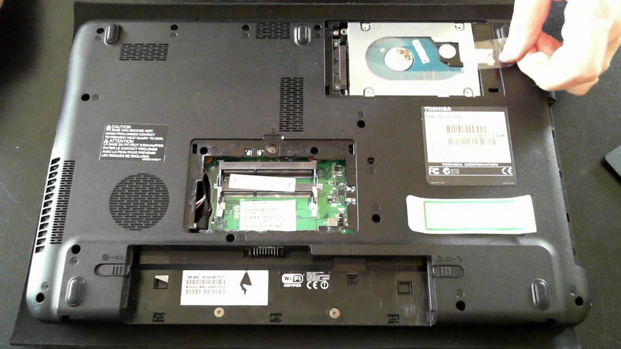 Toshiba Satellite Pro C650 Tear Down & Opening