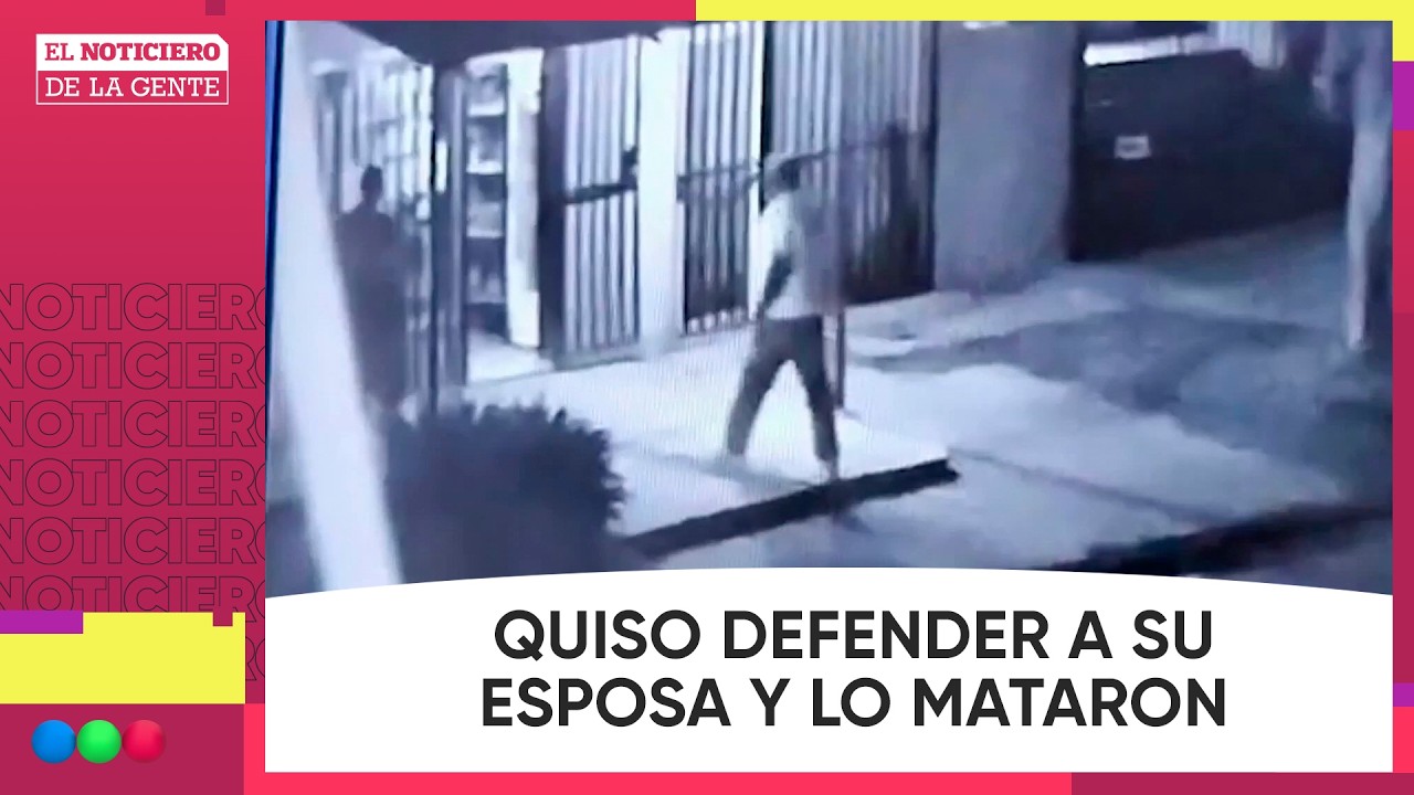 Quiso DEFENDER a su ESPOSA de un ROBO y lo MATARON #ElNotidelaGente