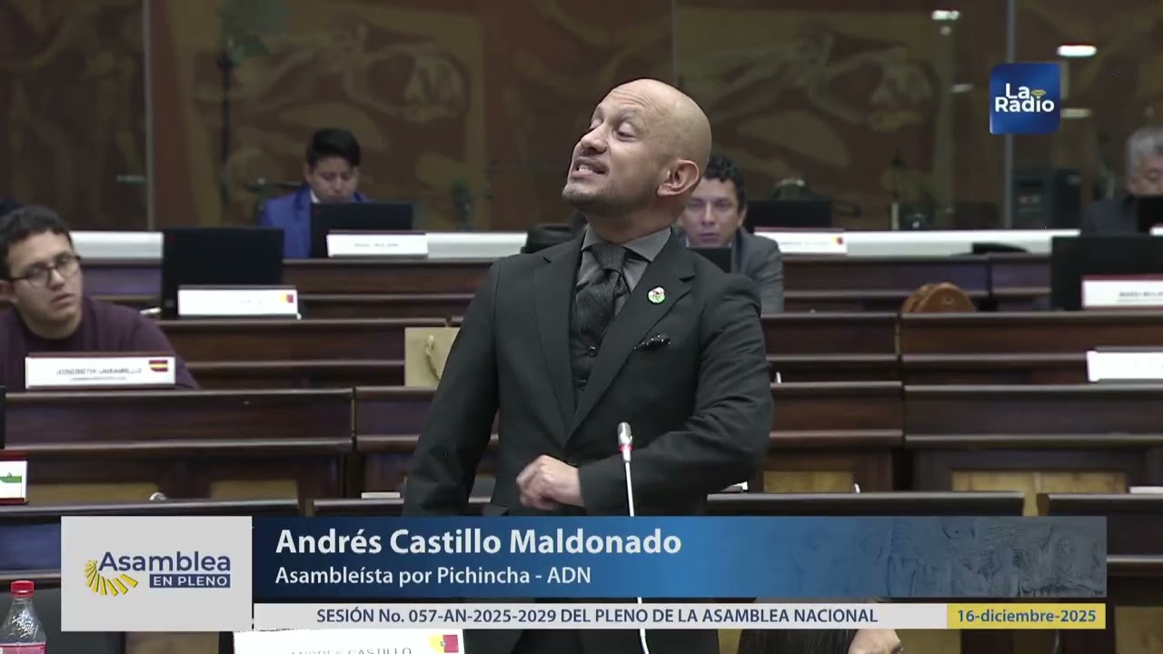 Asambleísta Andrés Castillo - Sesión 057