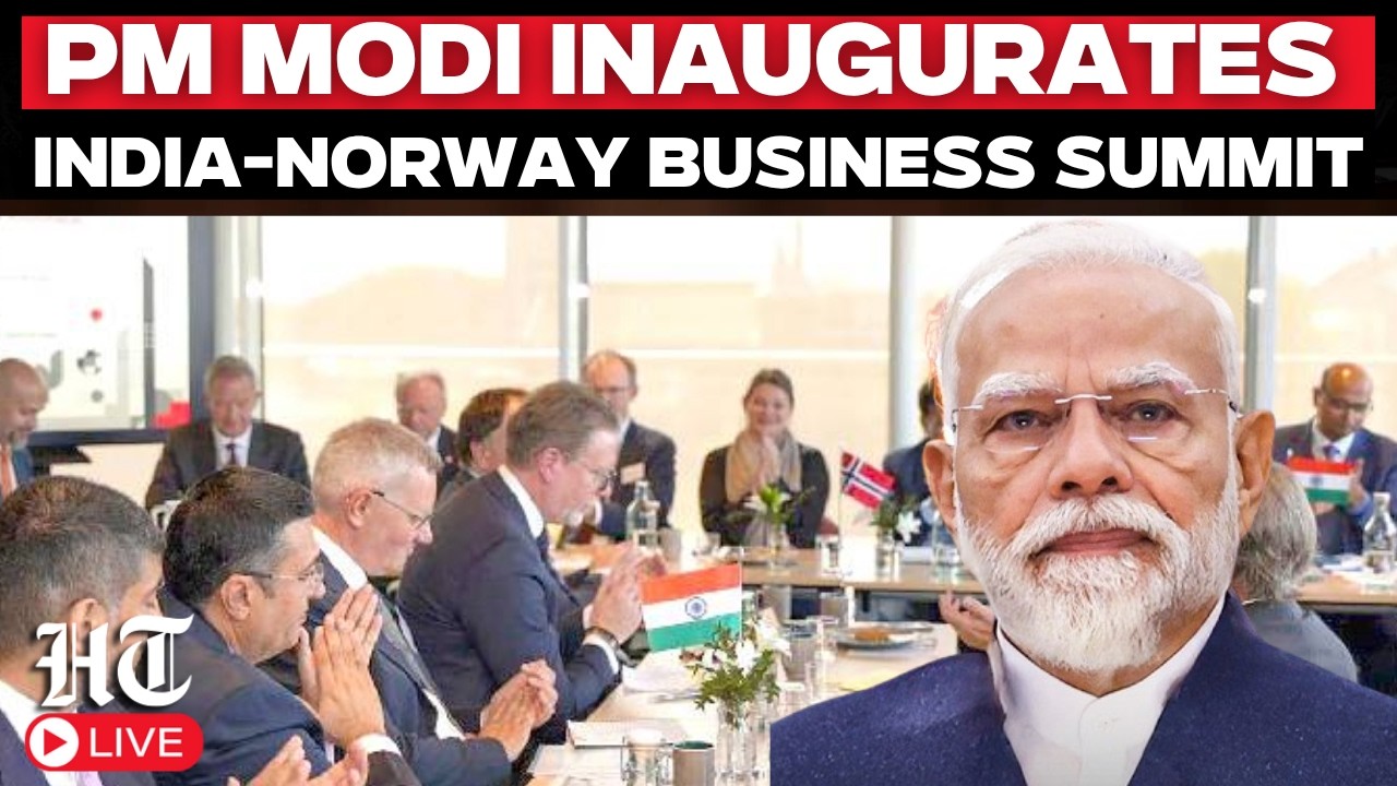 LIVE | PM Modi Inaugurates India-Norway Business And Research Summit In Oslo | PM Modi LIVE