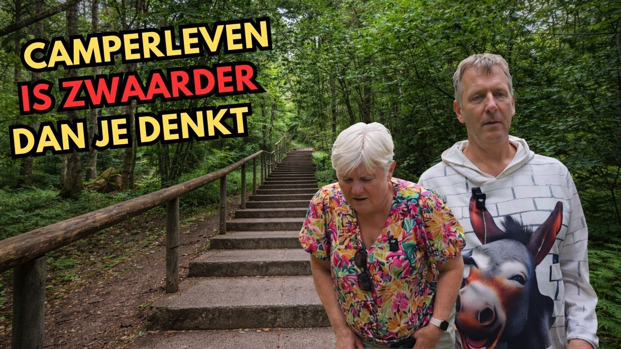 Camperleven is zwaarder dan je denkt… Joke ging écht door haar grens