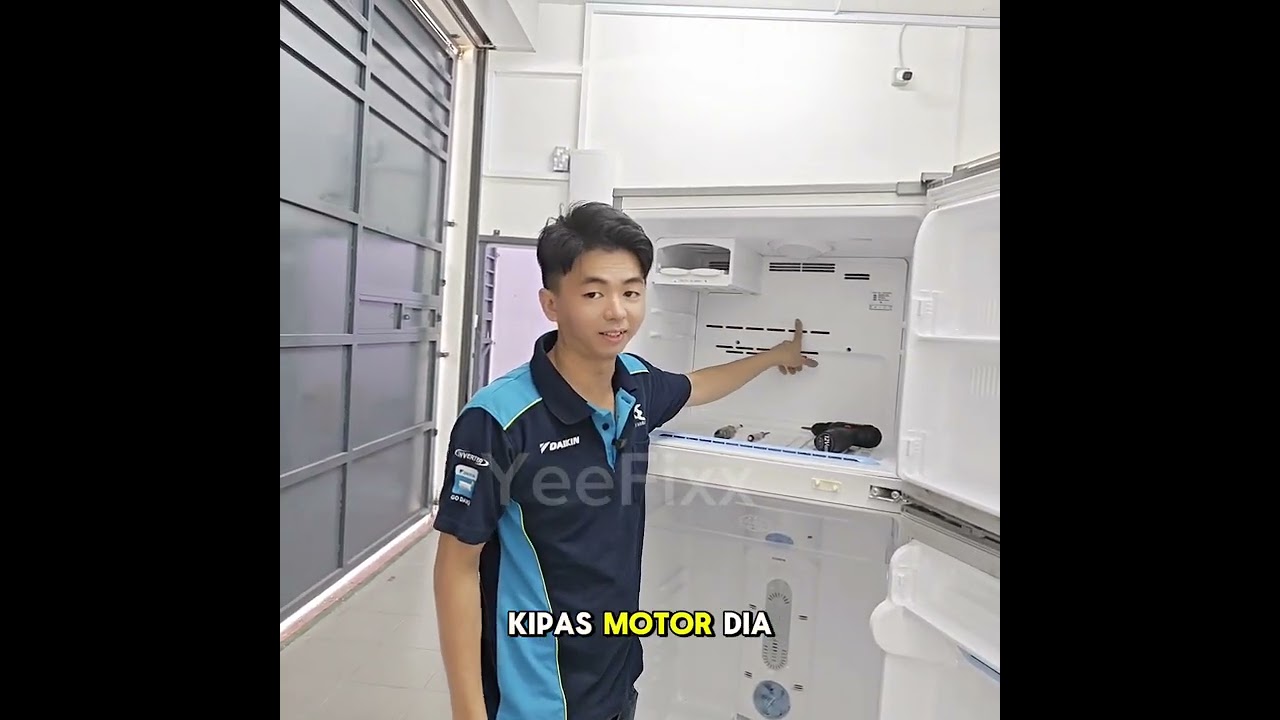 Peti ais bunyi bising,dan tak sejuk..!!🤔Adakah peti ais sudah rosak??😭
