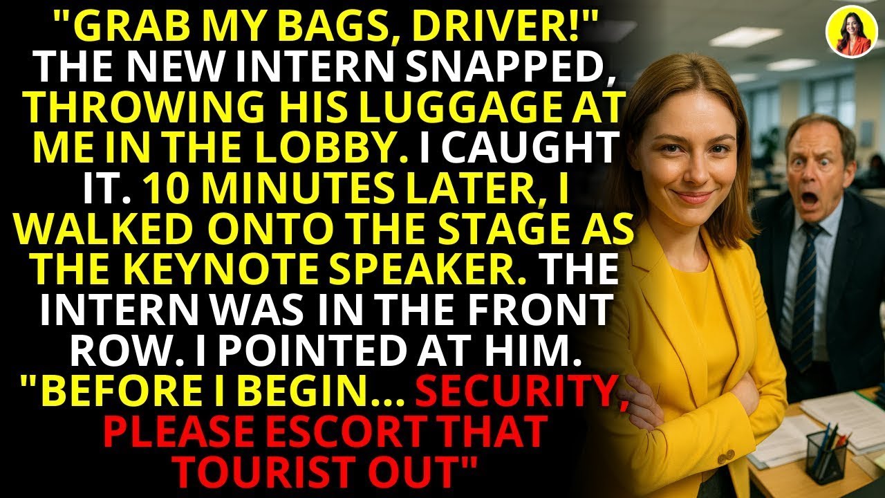 Intern Called Me 'Driver' – I Had Him Ejected From My Keynote 💼   #CorporateRevenge