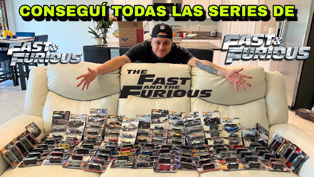 Conseguí todas las Series Completas de Hot Wheels de Fast and Furious 