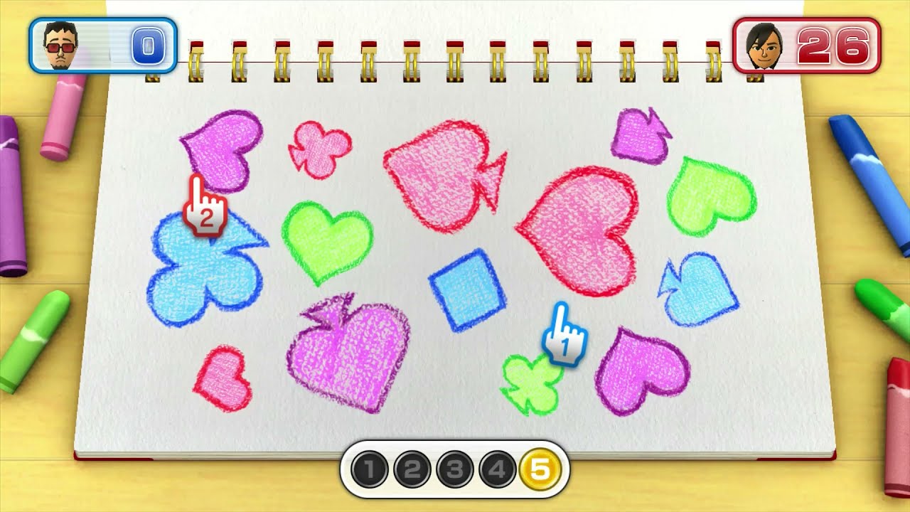 Akira (Wii) doesn't know how to play Wii Party U minigames