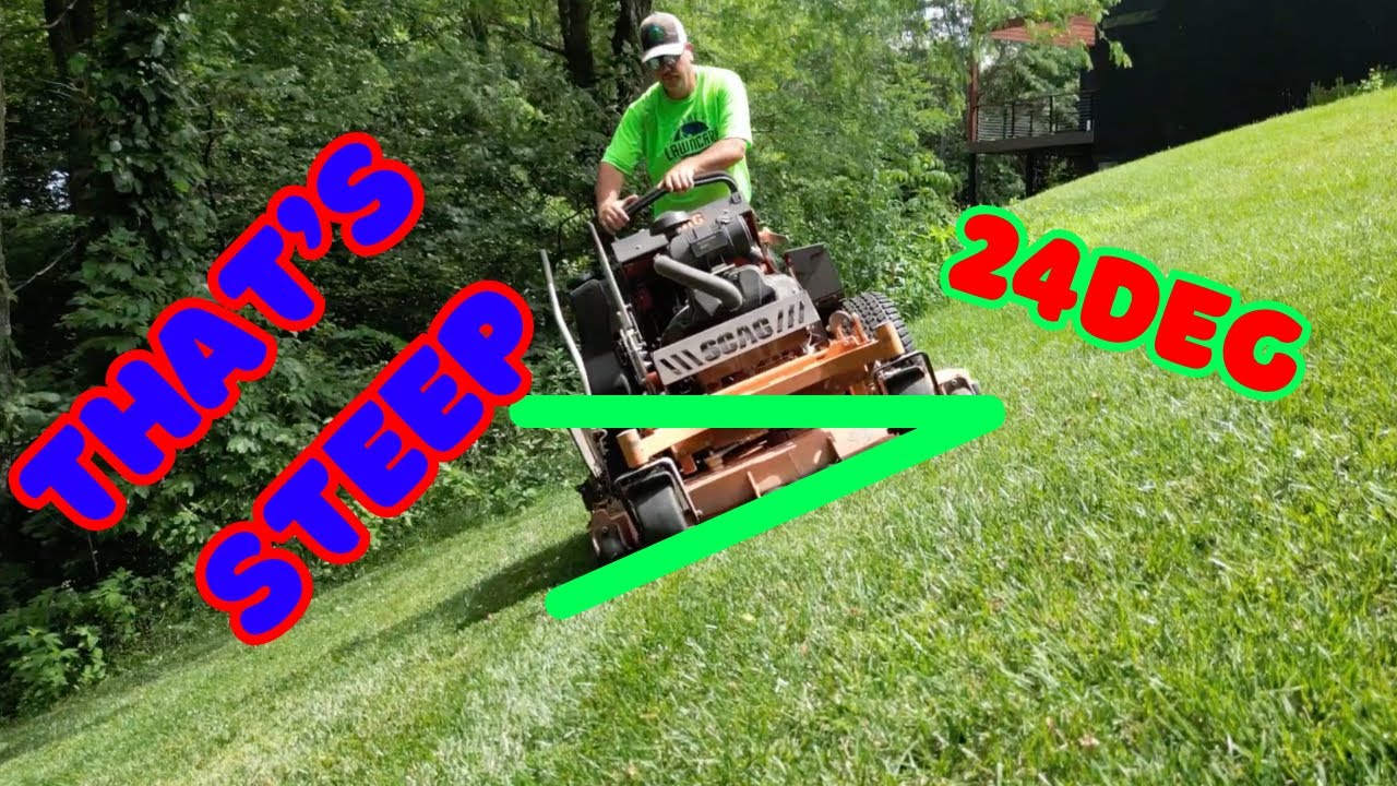 Pushing The Limits Zero turn Mower On Extreme Hills