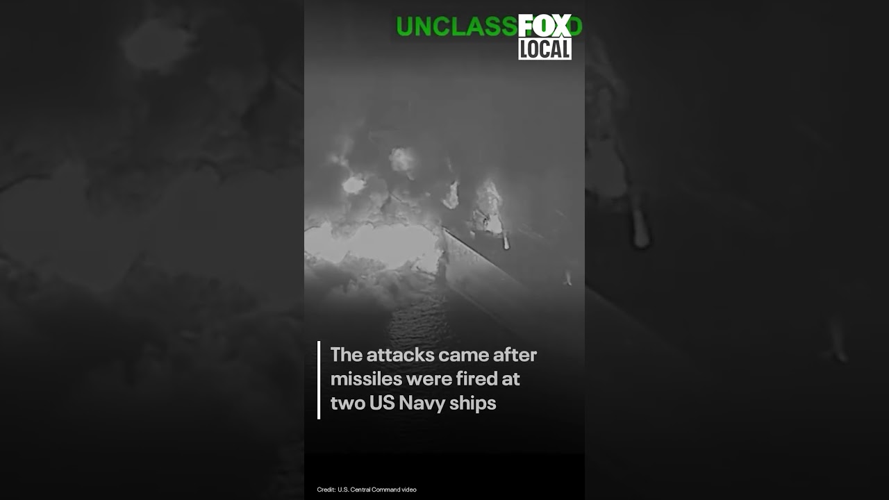 US strikes 3 Iranian oil tankers after missiles fired at Navy ships