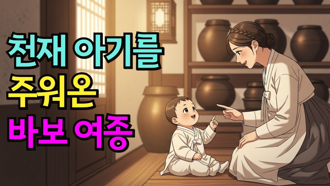 복덩이 천재 아기를 주워온 바보 여종 | 전래·민담·야담·설화·옛날이야기