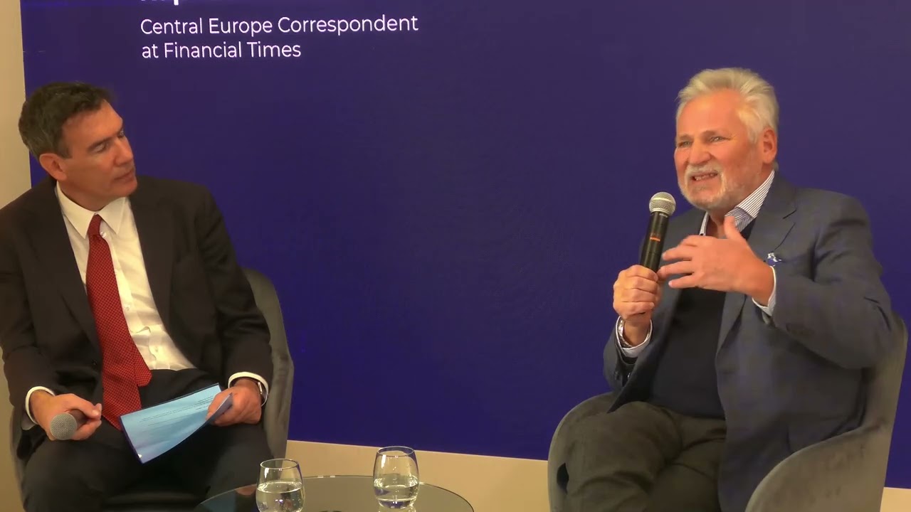 In conversation with: Aleksander Kwaśniewski, Former President of the Republic of Poland.