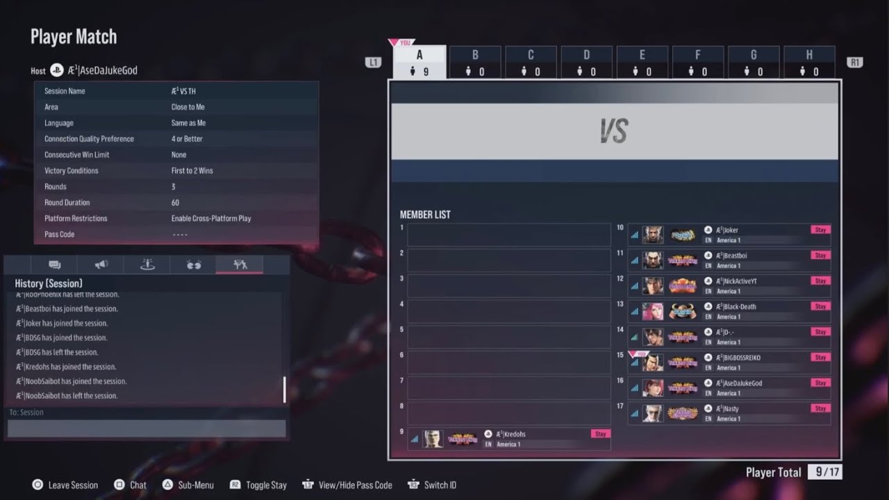 TEKKEN 8 AE1 vs TH  Group Battle Highlights