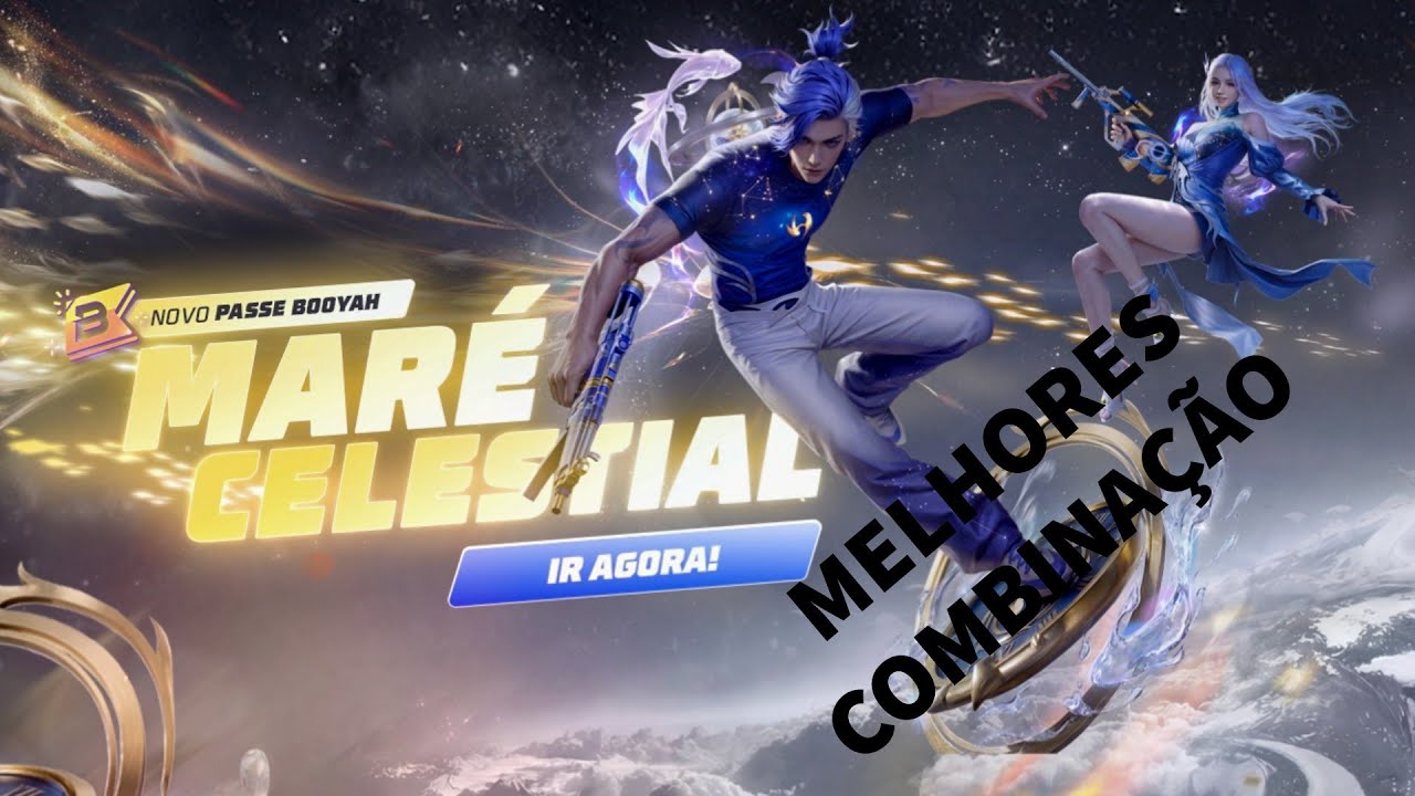 Melhor combinação passe boya MARE CELESTIAL #freefire #combinaçãofreefire 